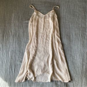 Free People Ivory Slip Dress M